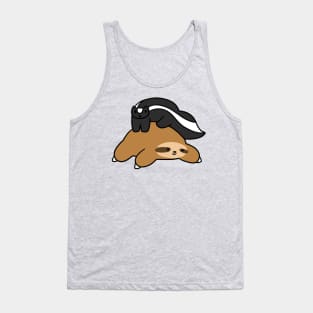 Sloth and Skunk Tank Top